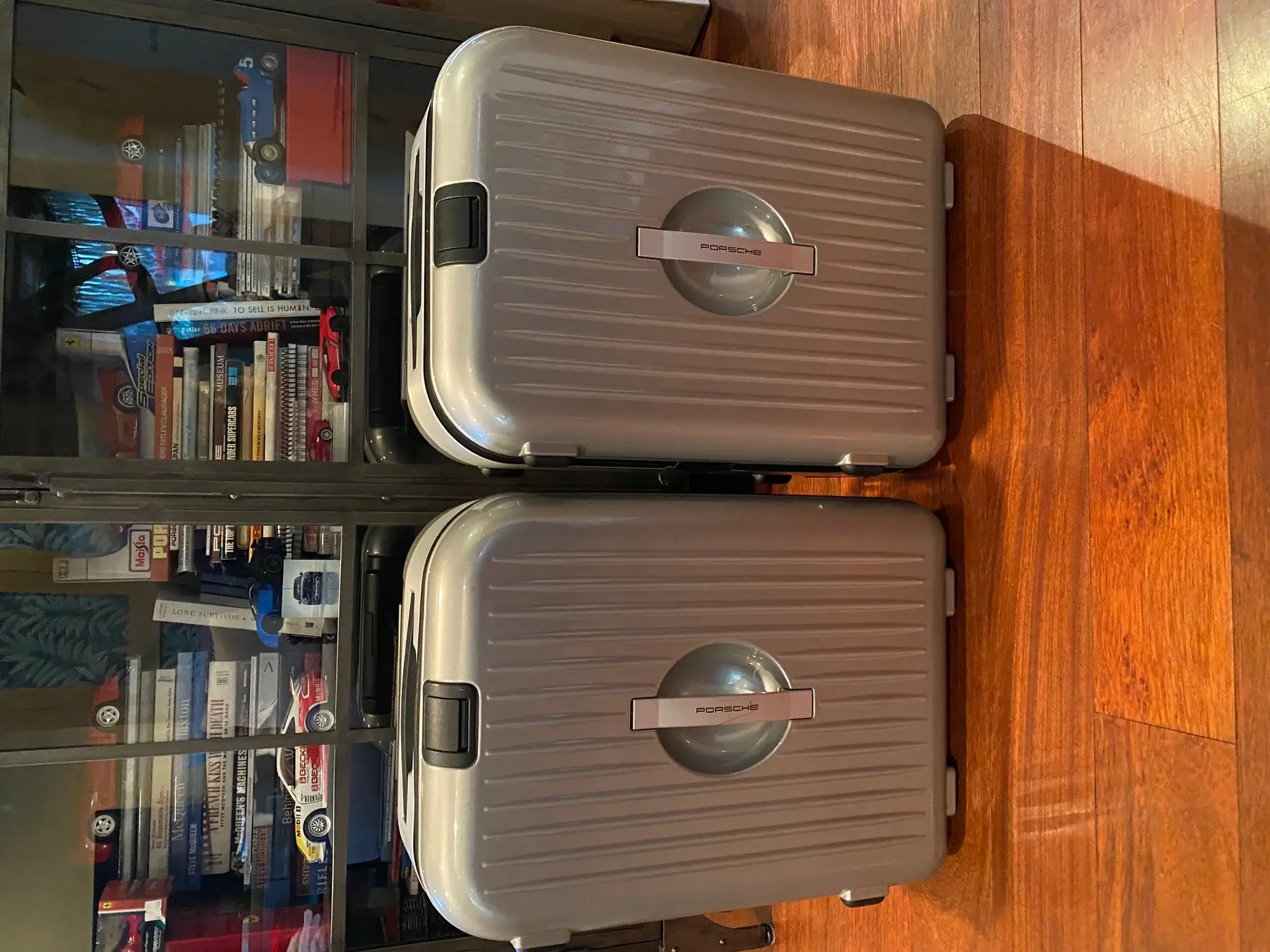Rimowa X Porsche AluFrame Luggage Set in Silver Metallic | PCARMARKET